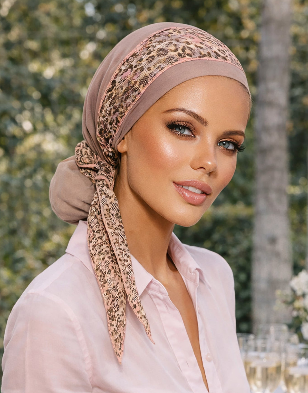 Black Headscarf Bun Volumizer – Small