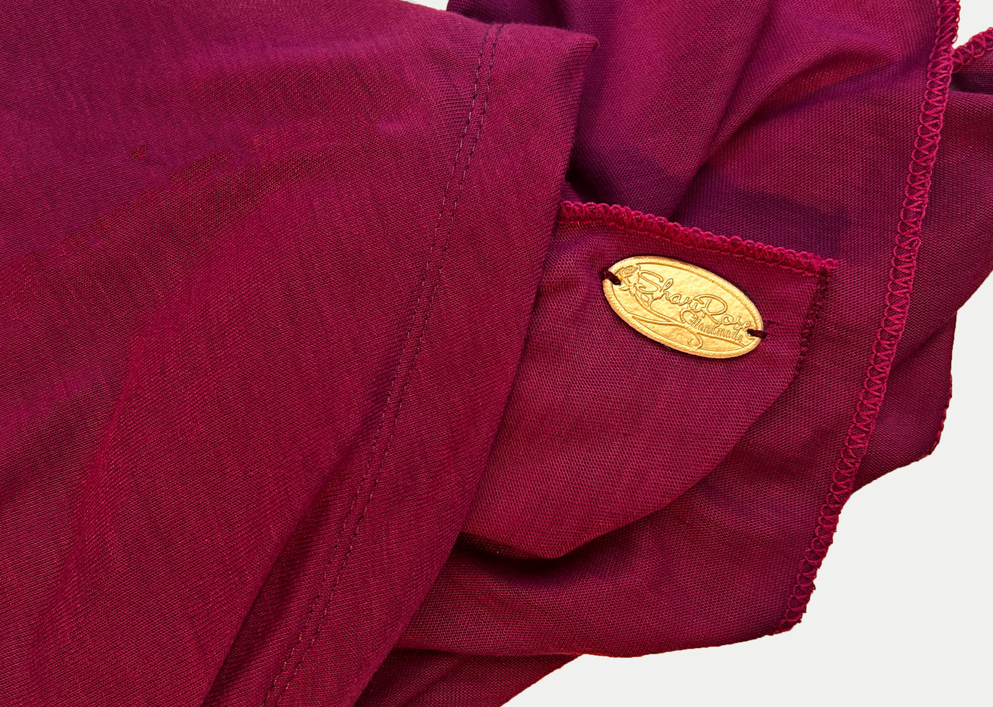 Fuchsia soft cotton non slip headscarf