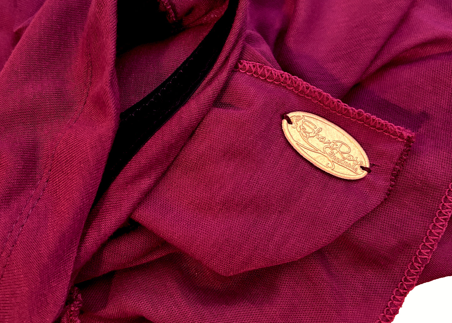 Fuchsia soft cotton non slip headscarf