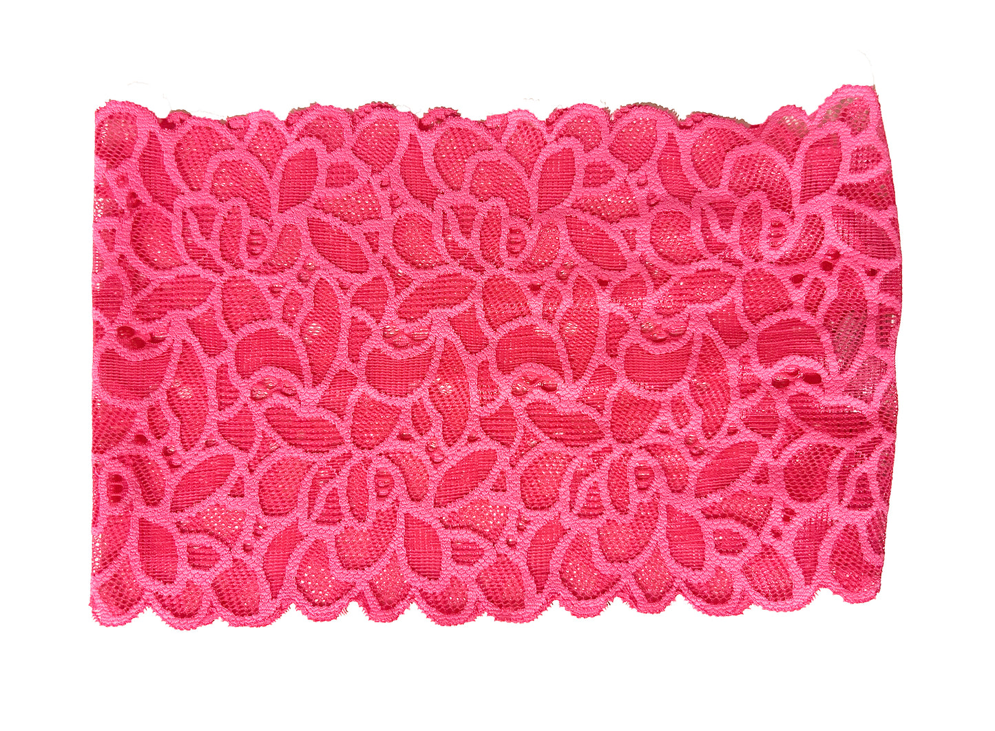 Pink lace headband hot pink floral