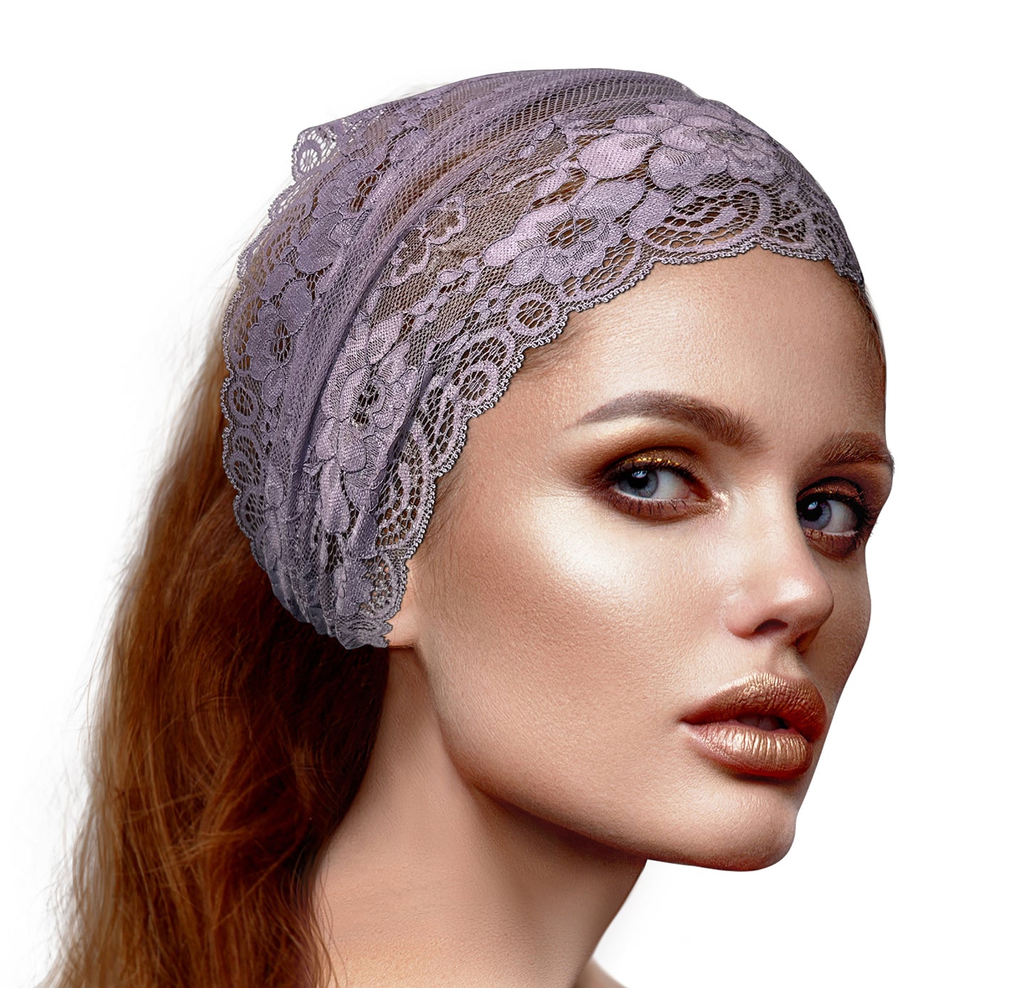 Lavender lace vintage floral
